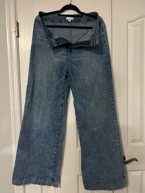 LC Lauren Conrad Medium Blue Denim Jeans - Size 14